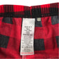 Next 8 years red check pyjama set polyester