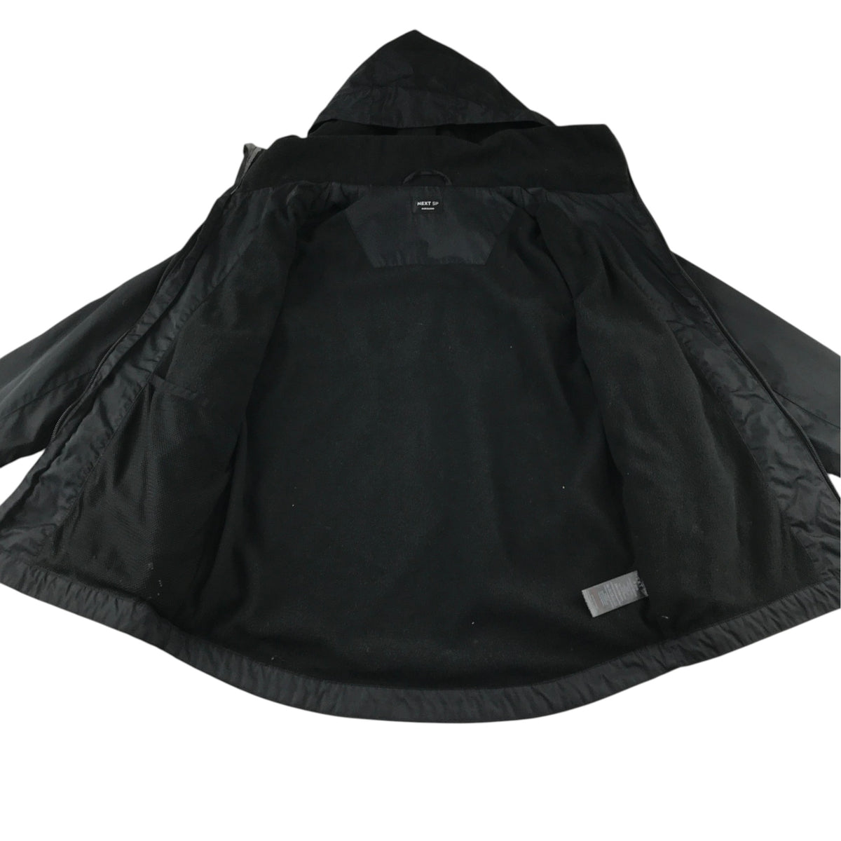 Next 9 years black warm jacket polyester nylon