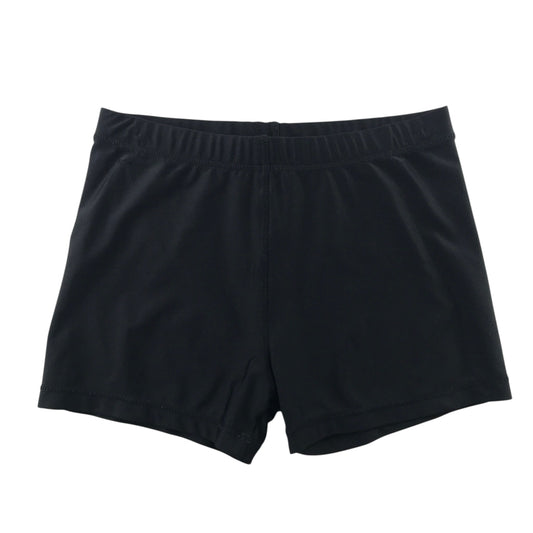 Next 12-13 years black swim shorts nylon elastane polyester