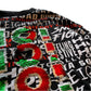 Next 4-5 years black flip sequin Ho Ho Ho Christmas sweater cotton