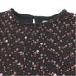 Next 4-5 years dress black sparkly sequins nylon elastane metalised fibres
