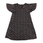 Next 4-5 years dress black sparkly sequins nylon elastane metalised fibres