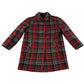 Next 4-5 years red checked coat polyester wool