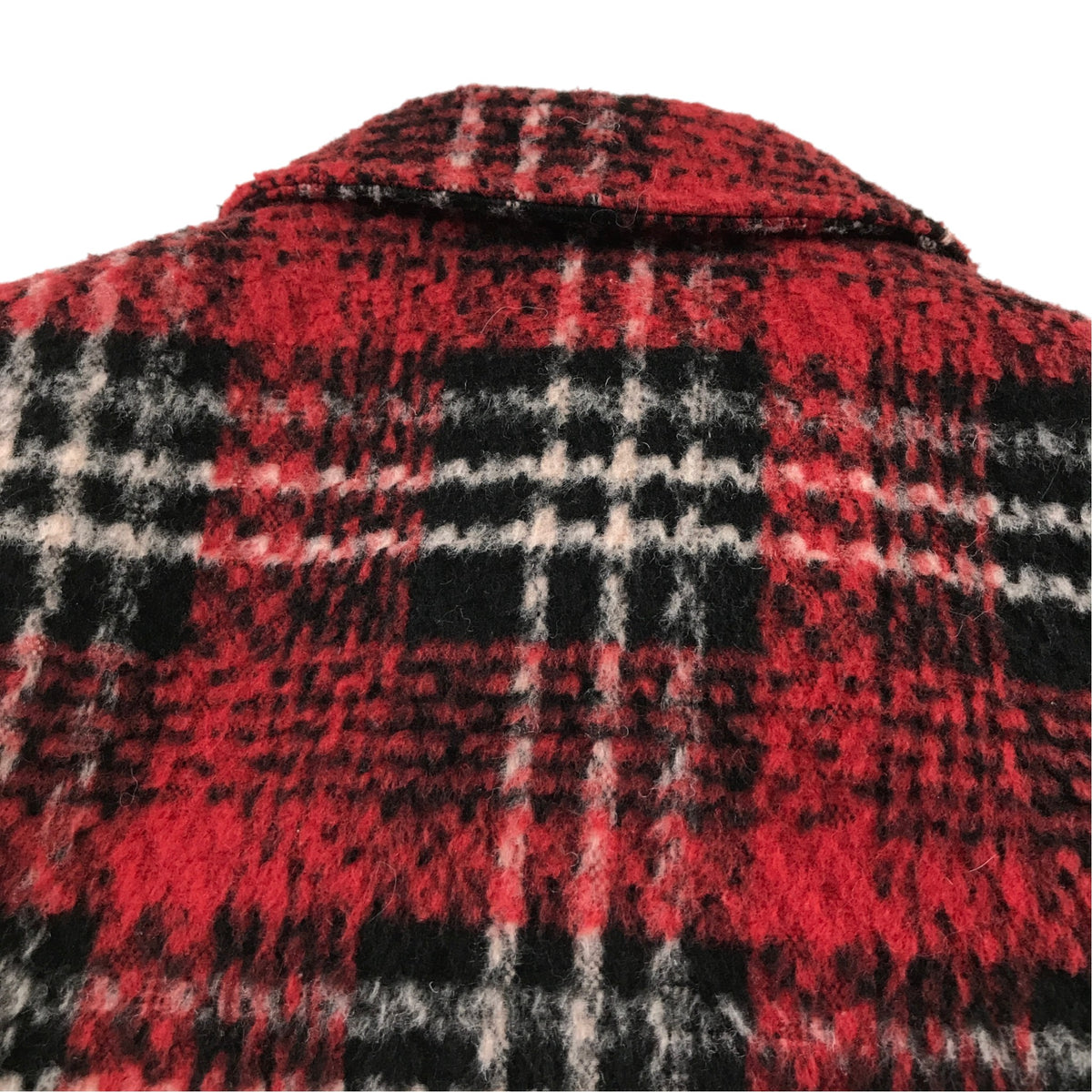 Next 4-5 years red checked coat polyester wool