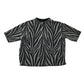 Next 5-6 years black and silver blouse sparkly graphic design nylon elastane