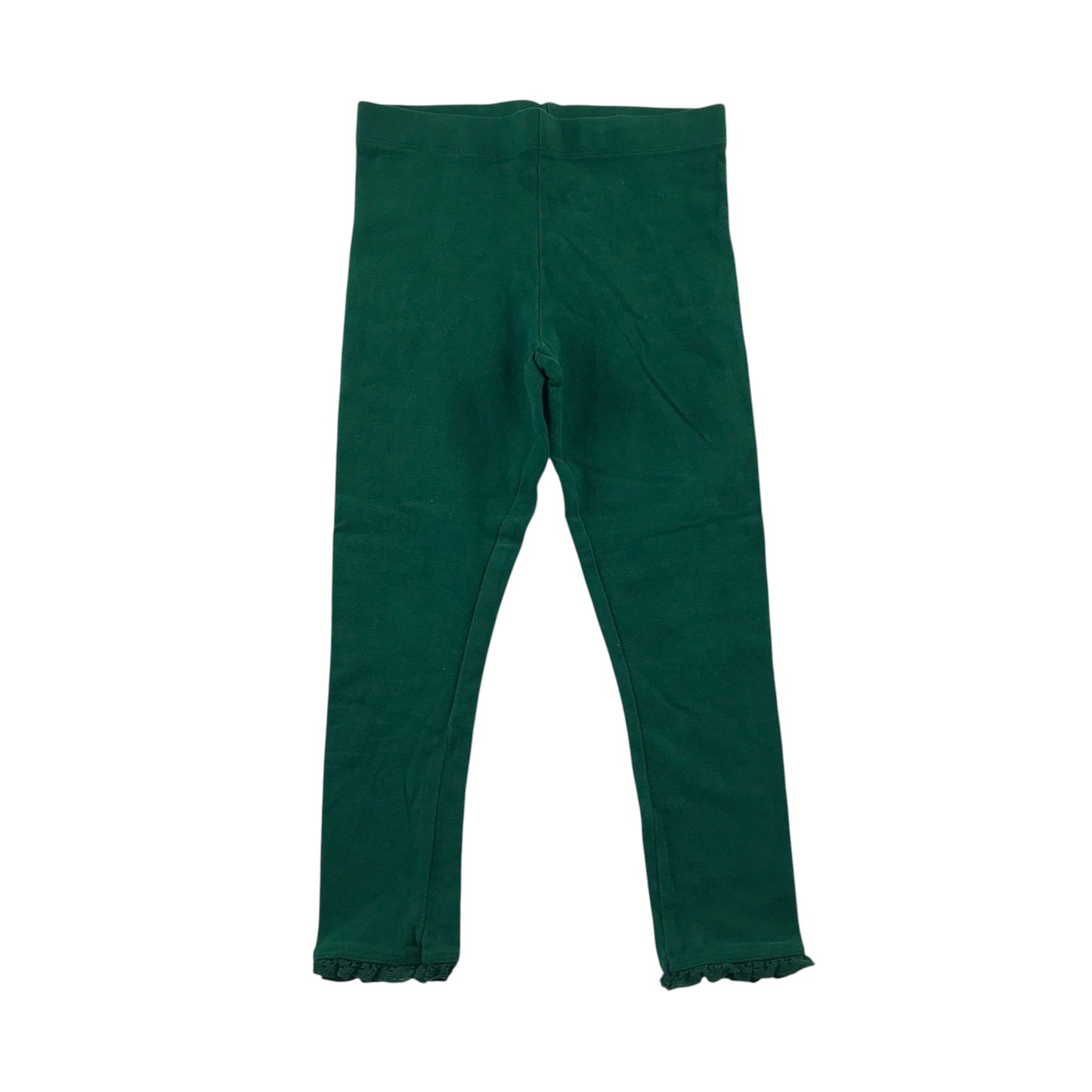 Next 5-6 years green leggings cotton elastane