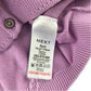 Next 5-6 years lilacy pink cardigan cotton nylon elastane