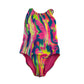 Next 5-6 years multicolour swim costume polyester elastane
