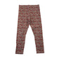 Next 5-6 years red floral leggings cotton elastane