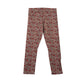 Next 5-6 years red floral leggings cotton elastane