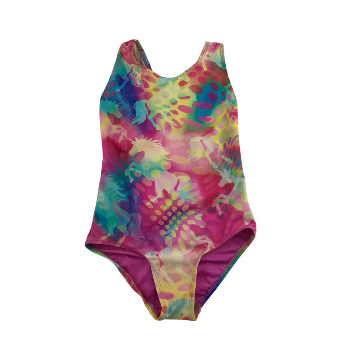 Next 6-7 years multicolour swim costume nylon mix
