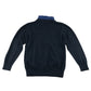 Next 6-7 years navy blue jumper with shirt collars cotton