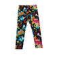 Next 7-8 years multi-colour graffiti leggings cotton elastane