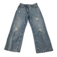 Next 8-9 years blue wide leg cotton jeans