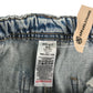 Next 8-9 years blue wide leg cotton jeans