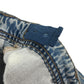 Next 8-9 years blue wide leg cotton jeans