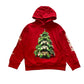 Next 9-10 years red gamer Christmas hoodie cotton