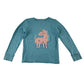 Next and George pyjama set 6-7 years blue unicorn top and pink shorts cotton