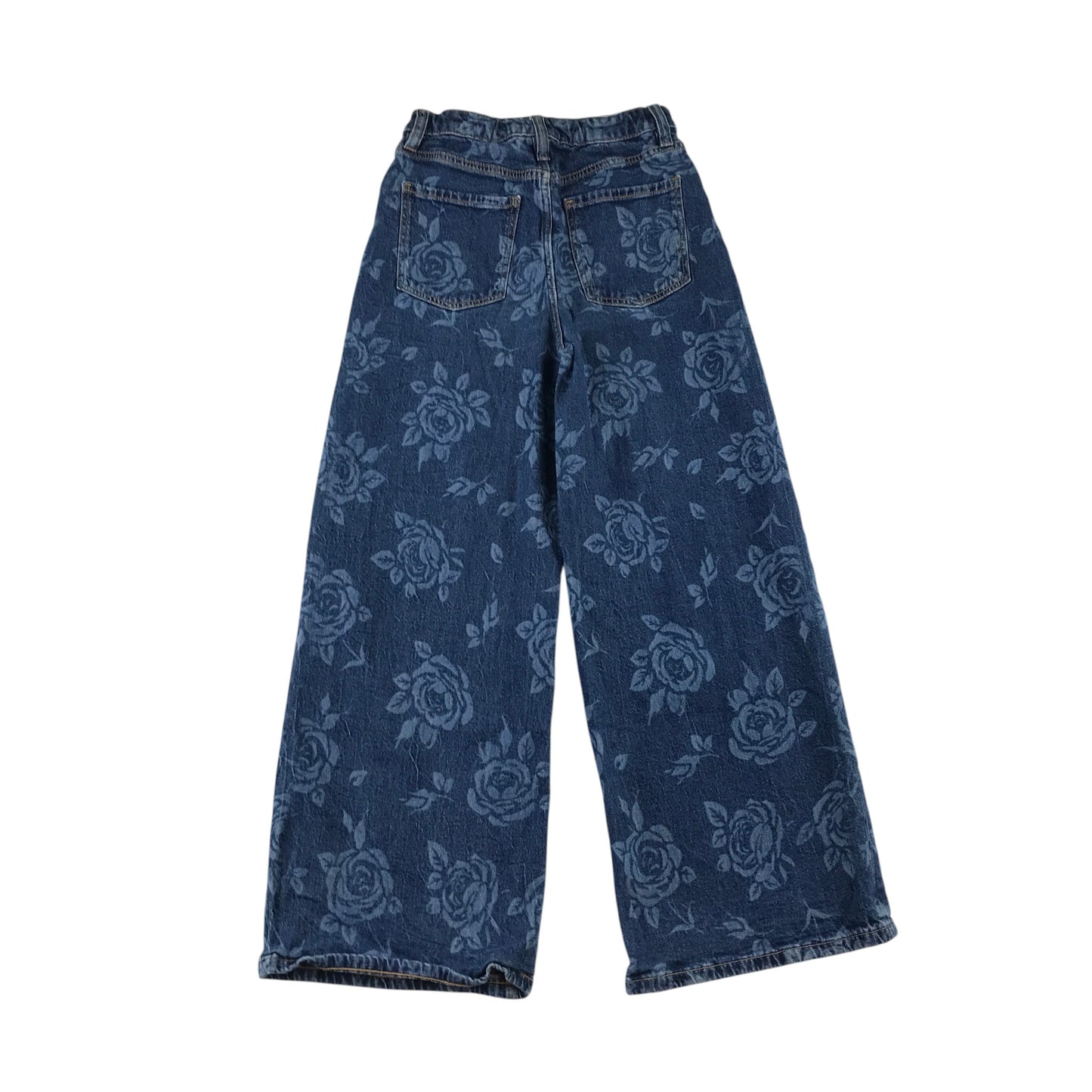 Next and H&M 10 years green cardigan and jeans bundle rose print