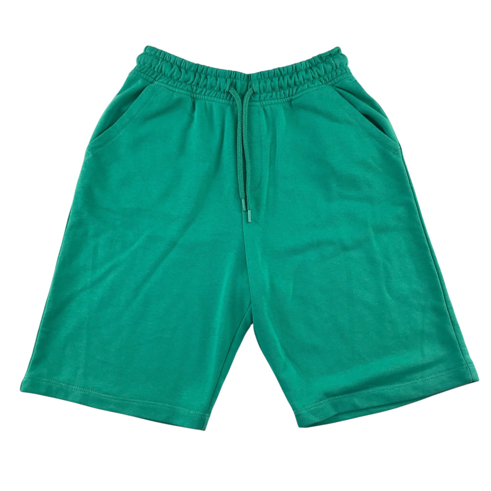Next and Primark summer bundle 11-12 years white polo shirt and green shorts cotton polyester