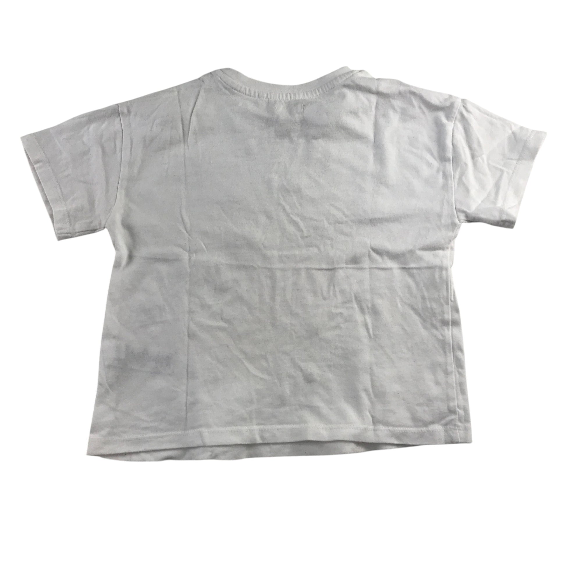 Next and Tu Summer bundle 4-5 years white t-shirt yellow shorts cotton elastane
