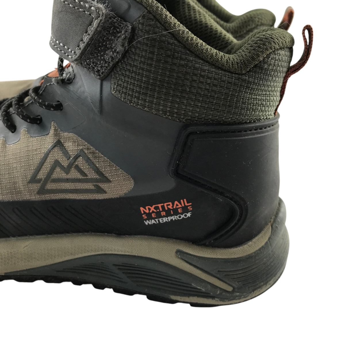 Next size UK 12 junior brown walking boots waterproof
