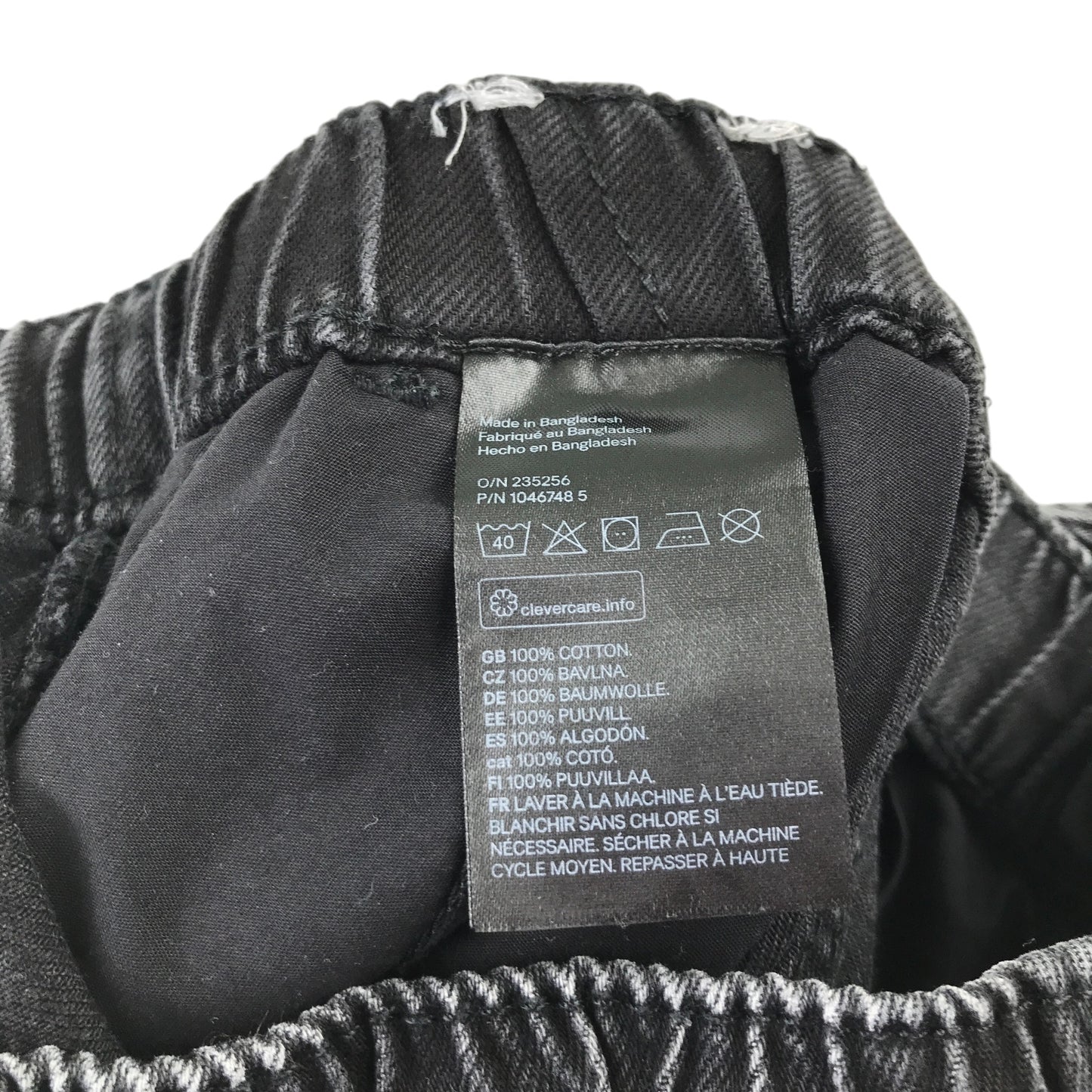 Next and H&M 8-9 years shorts bundle black denim and chino cotton