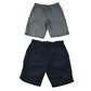 Next and M&Co 7-8 years shorts bundle navy and grey cotton