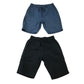 Next and M&S 7-8 years shorts bundle black jersey and blue cotton polyester