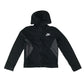 Nike 8-9 years black and grey panelled zipper hoodie