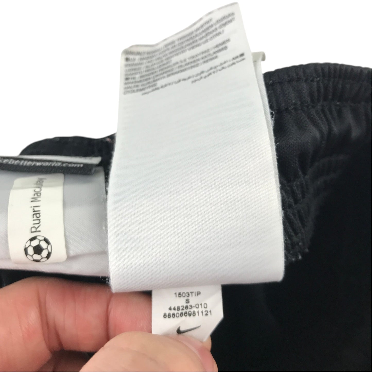 Nike 8-9 years black sport shorts polyester