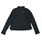 Nike 11-12 years black sport sweater quarter zipper polyester