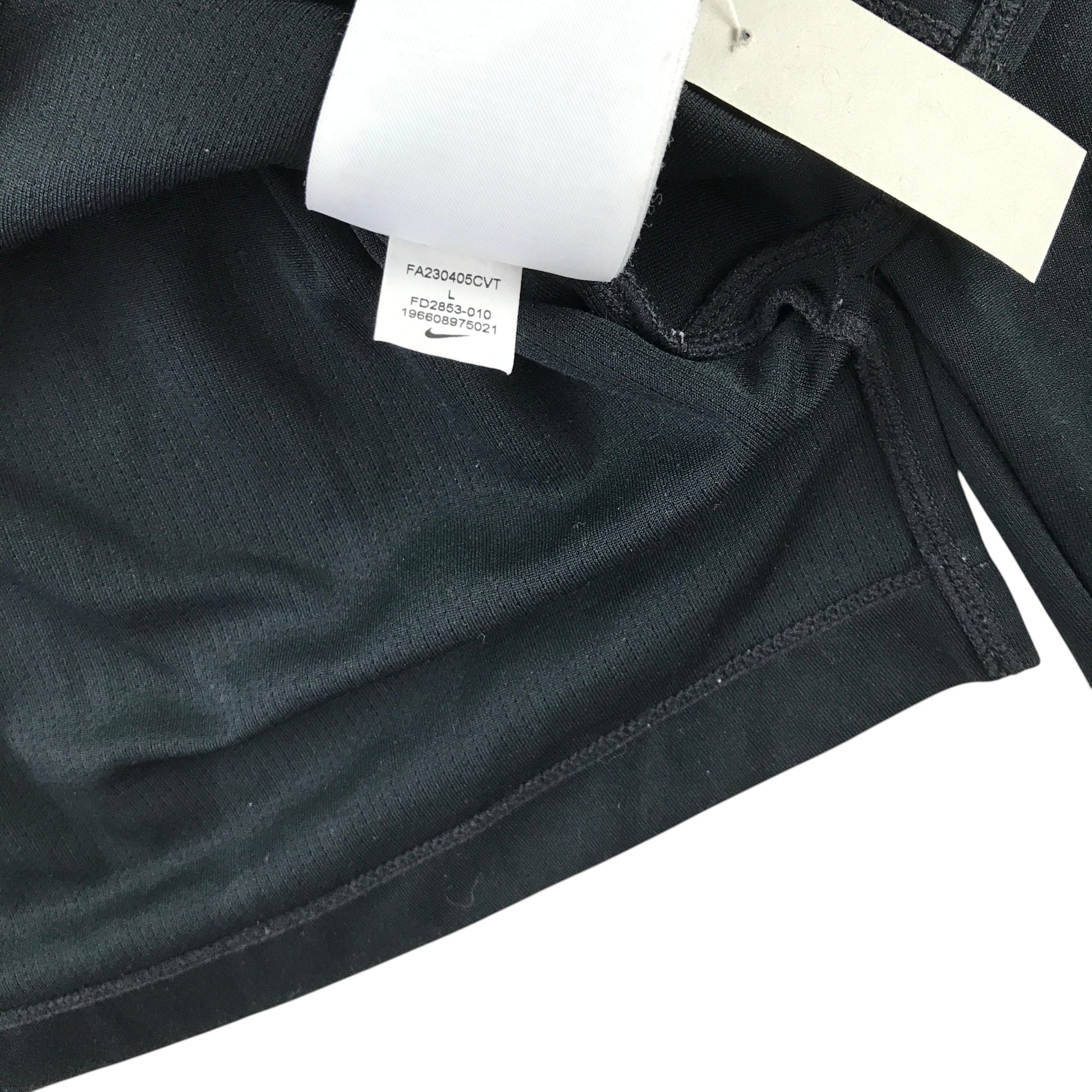 Nike 11-12 years black sport sweater quarter zipper polyester