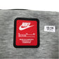 Nike 13-14 years grey hoodie full zipper cotton polyester