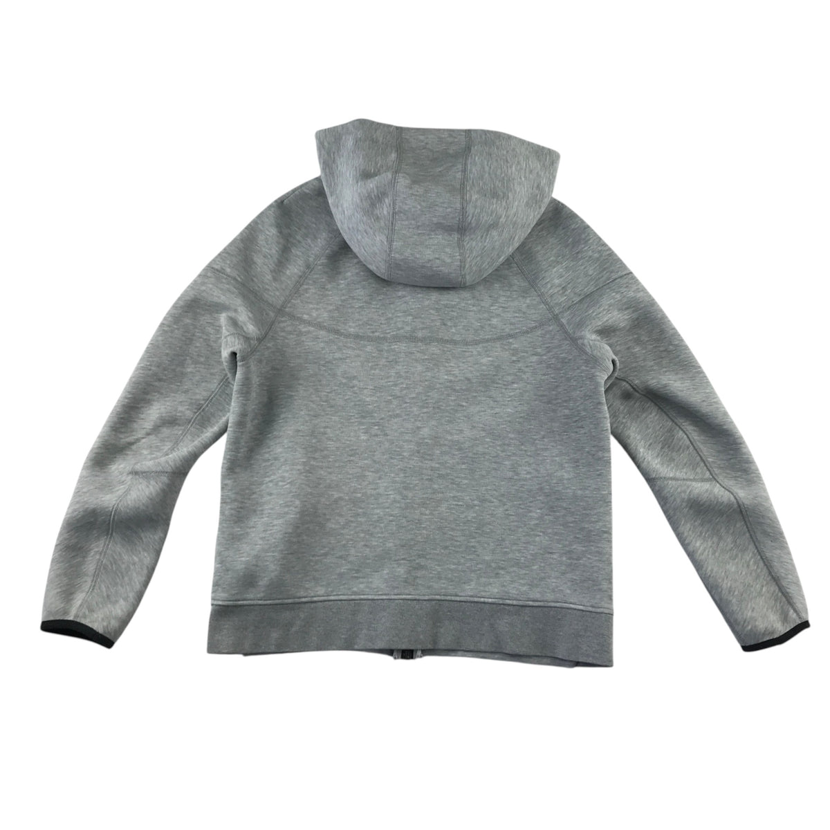 Nike 13-14 years grey hoodie full zipper cotton polyester