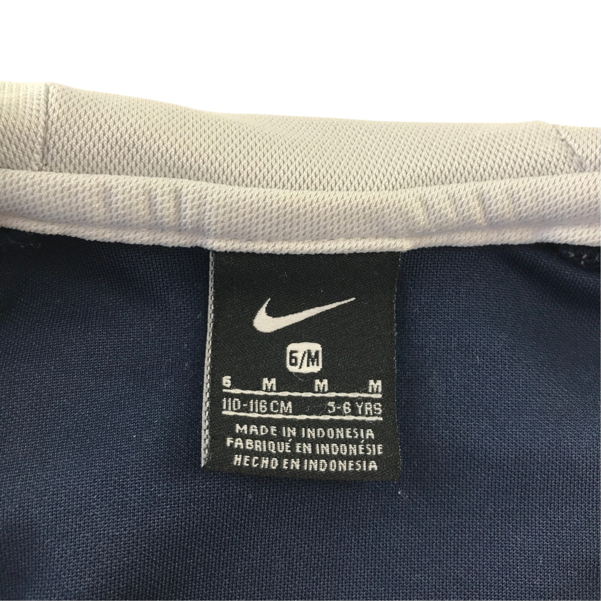 Nike 5-6 years navy blue sport tracksuit set polyester