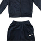 Nike 5-6 years navy blue sport tracksuit set polyester