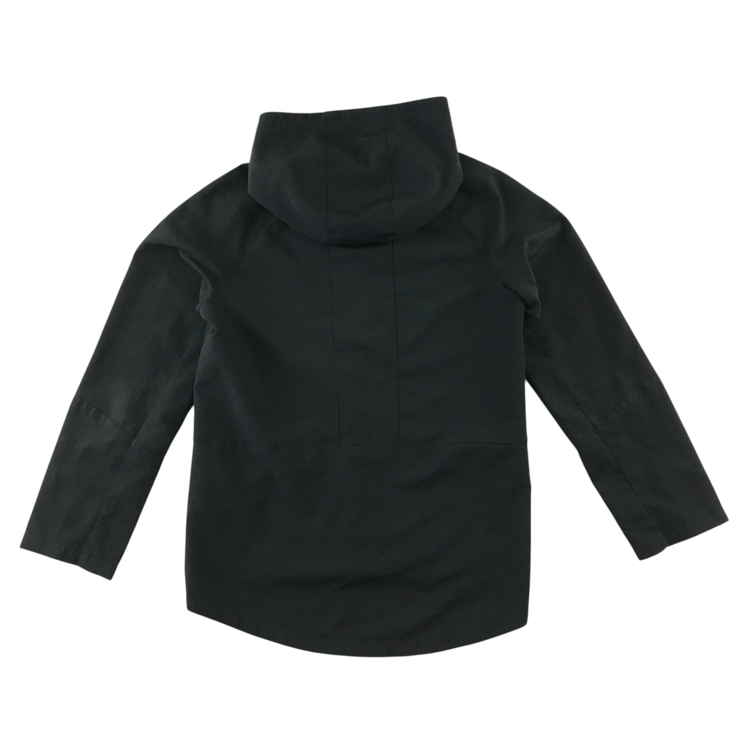 Nike 9-11 black light sporty jacket with hood and zipper polyester