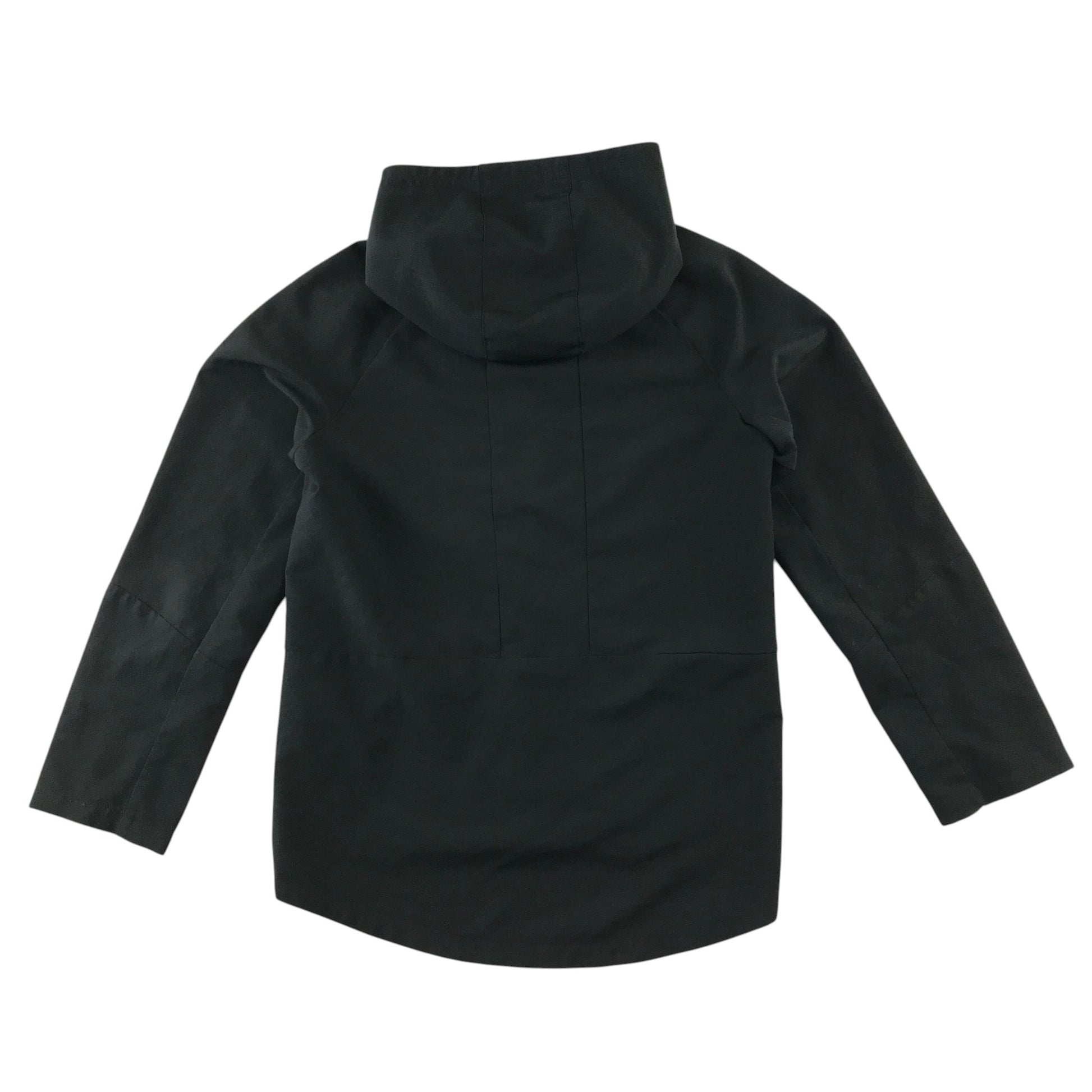 Nike 9-11 black light sporty jacket with hood and zipper polyester