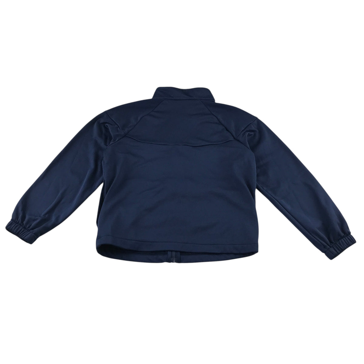 Nike 9-11 navy blue sport sweater full zip polyester