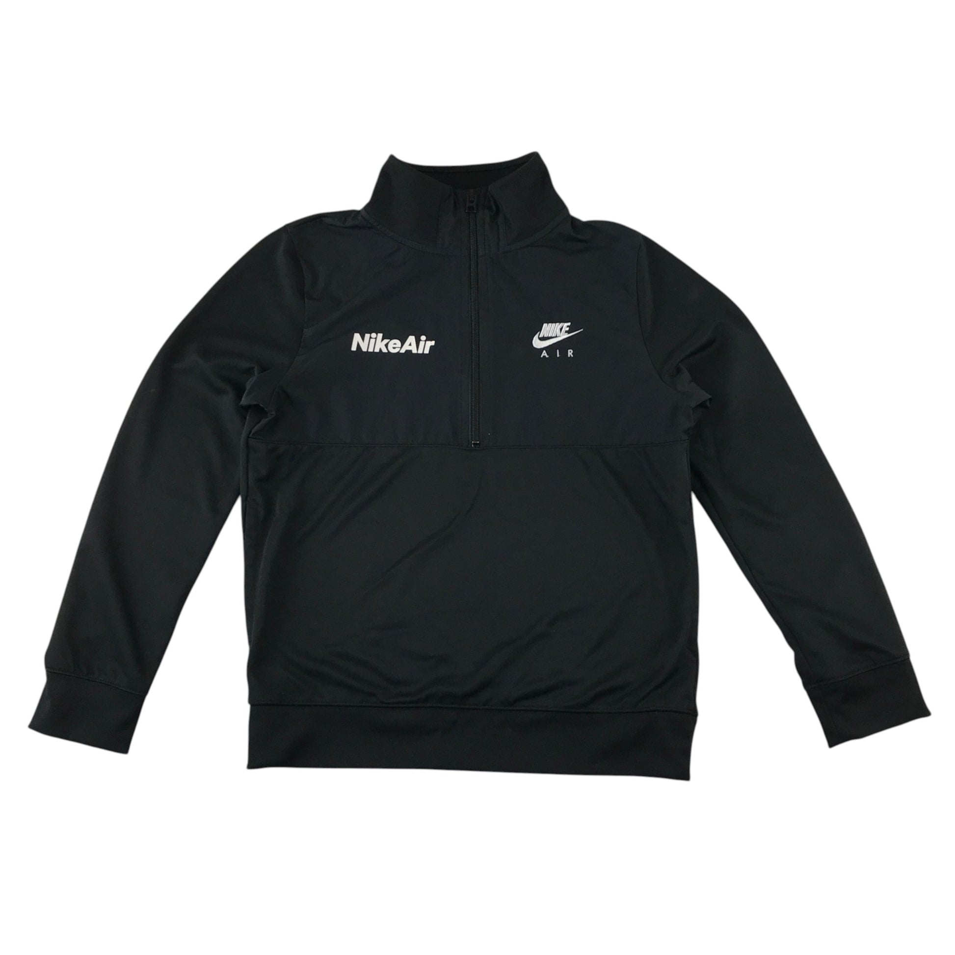 Nike Air 11-13 years black sport sweater polyester