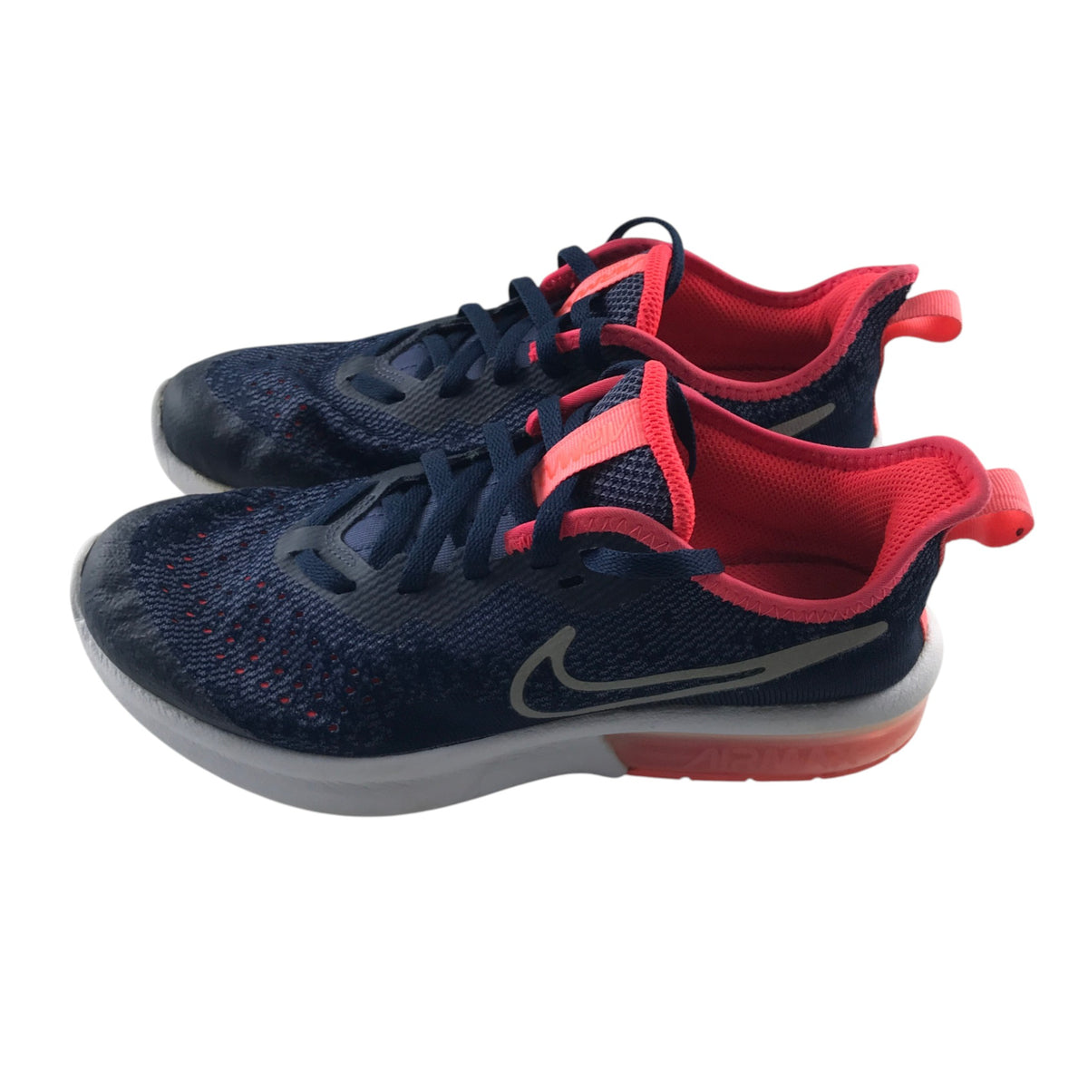 Nike Air Max Sequent 4 size UK 3 navy blue trainers