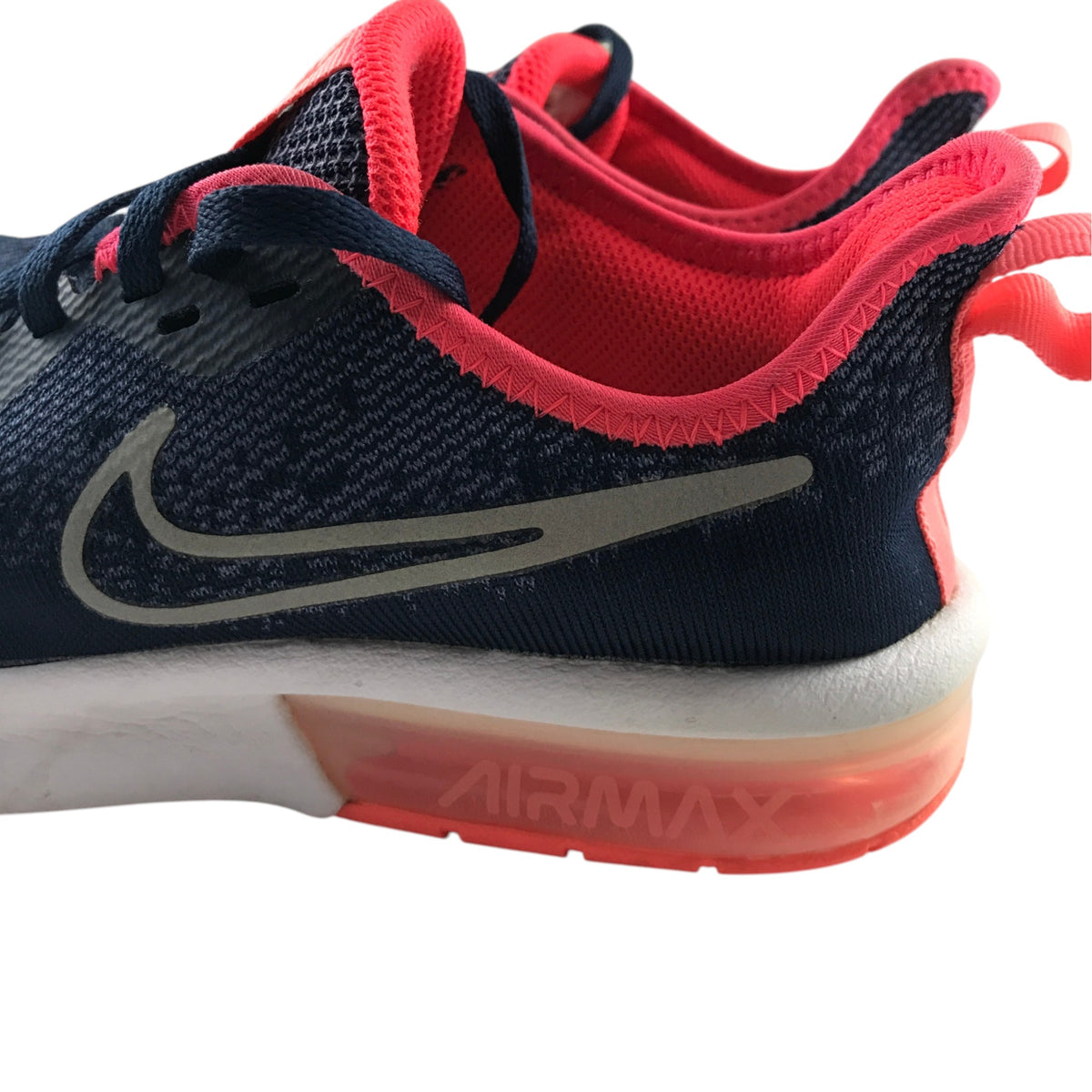 Nike Air Max Sequent 4 size UK 3 navy blue trainers