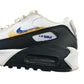 Nike Air Max size UK 4.5 white trainers multicolour logo