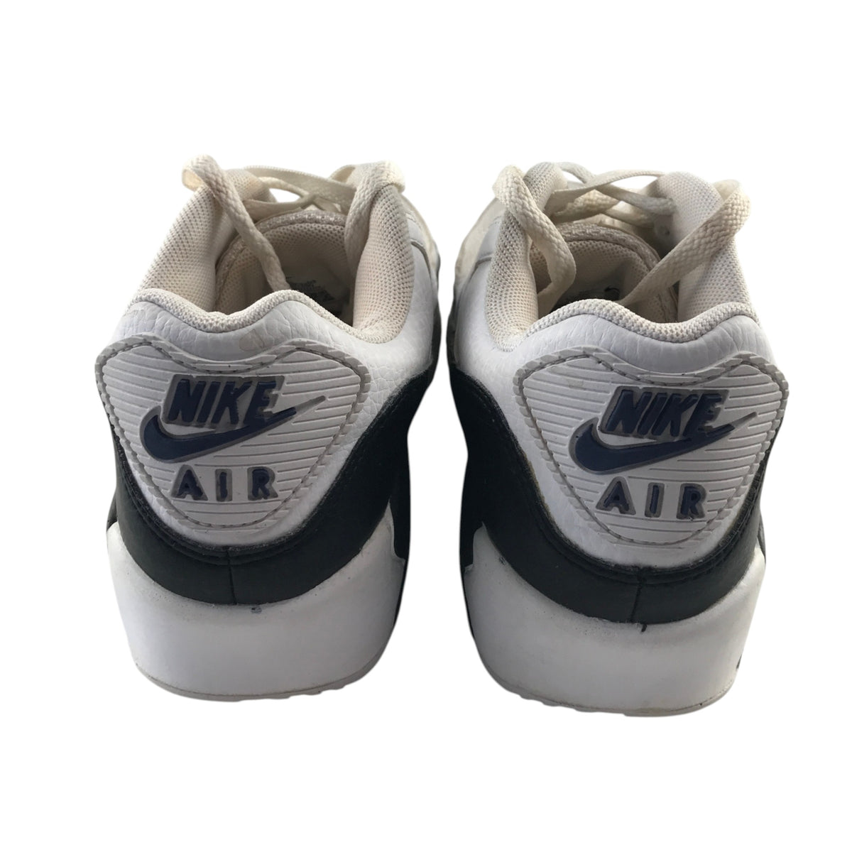 Nike Air Max size UK 4.5 white trainers multicolour logo