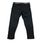 Nike PRO size L women's black sport leggings cropped legs polyester elastane