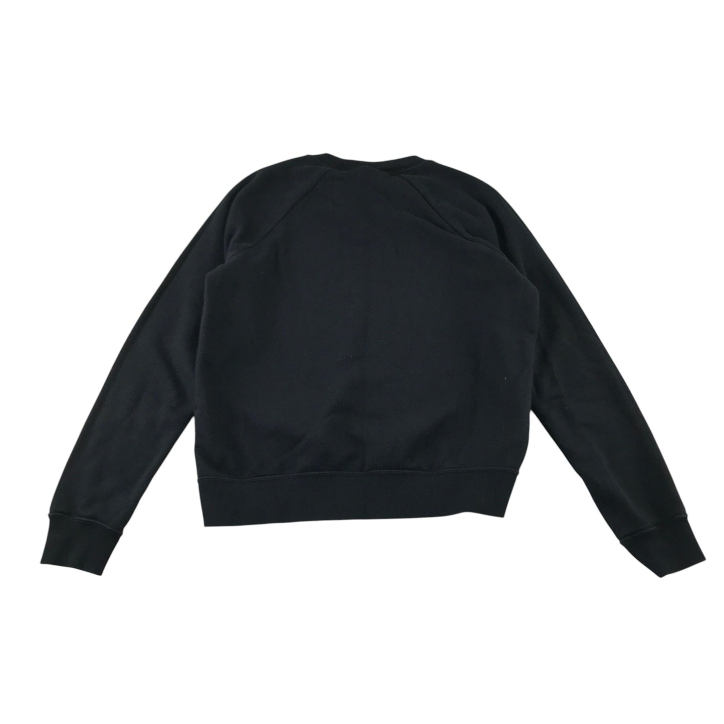 Nike size S black jersey sweater cotton polyester