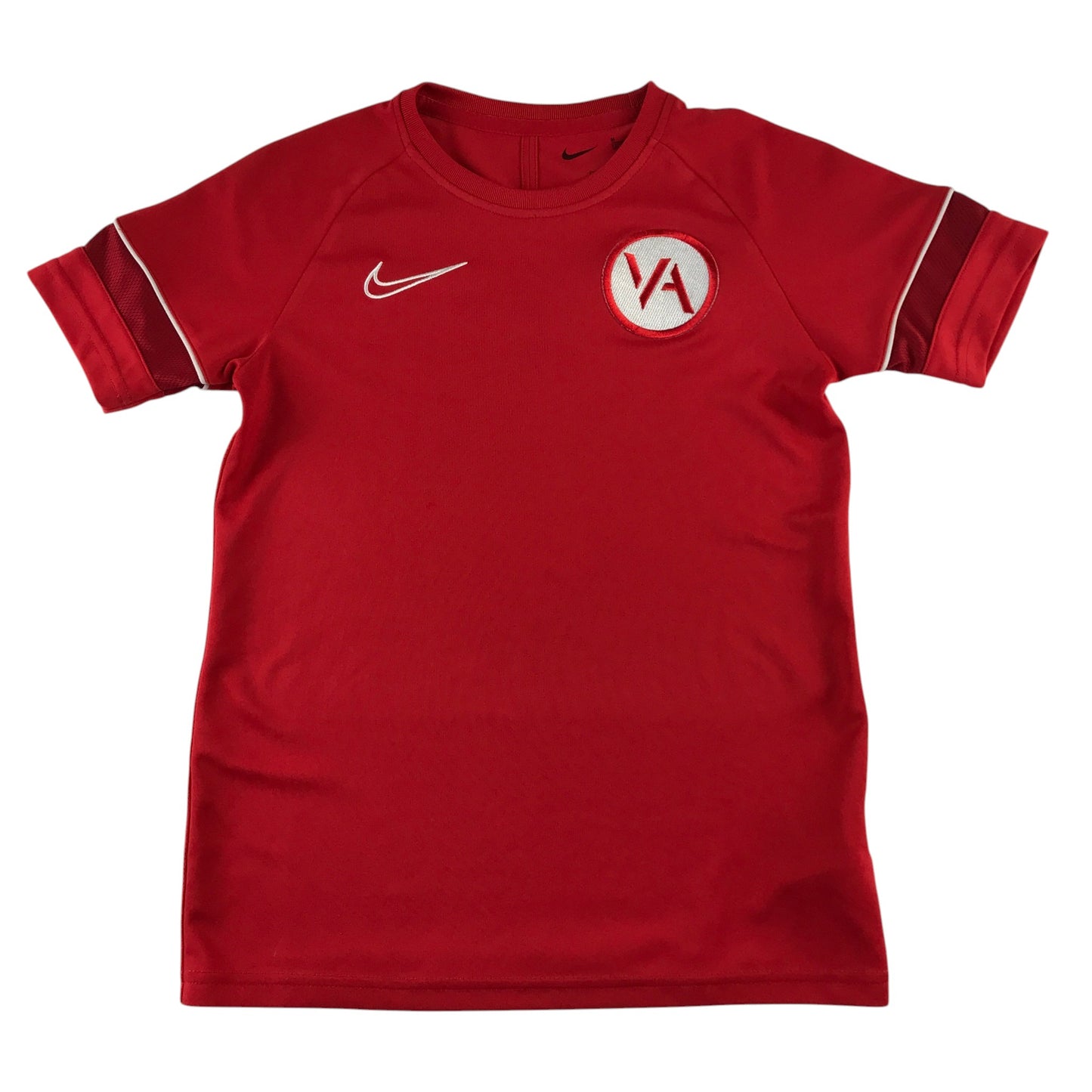 Nike size 9-11 years red Volenti Academy training t-shirt
