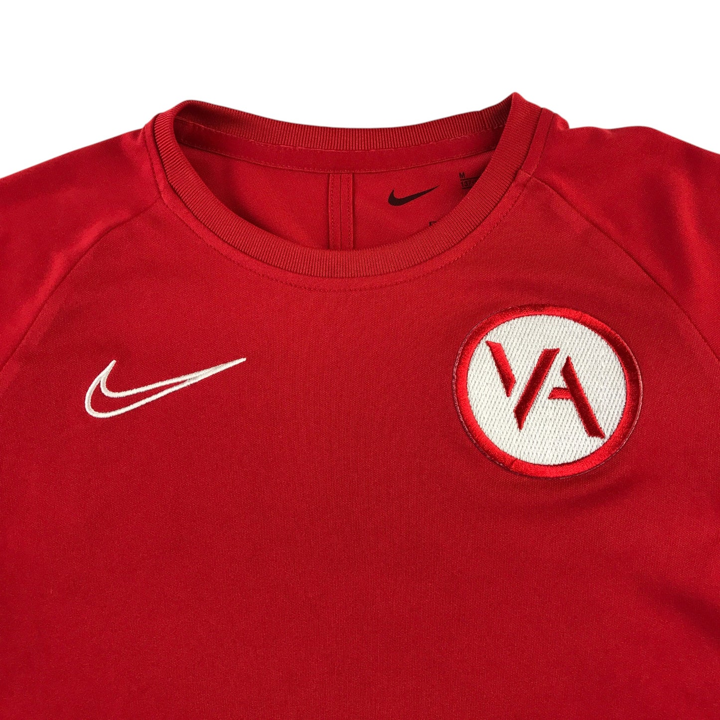Nike size 9-11 years red Volenti Academy training t-shirt