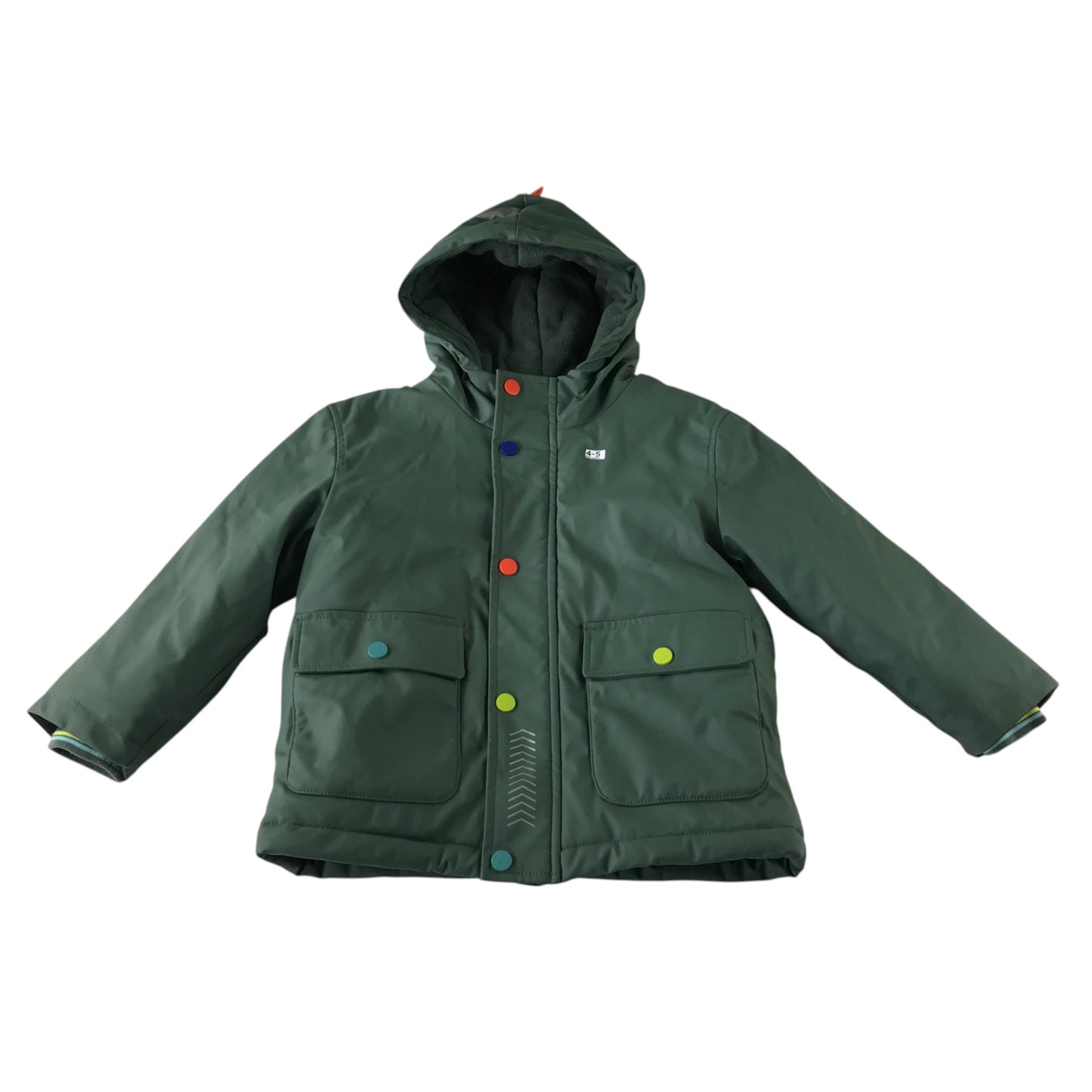 Nutmeg 4-5 years green jacket polyester